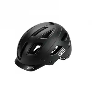 GES City Casco Negro Mate L