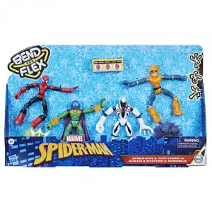Hasbro Original Spiderman Bend And Flex Battle Pack Figuras