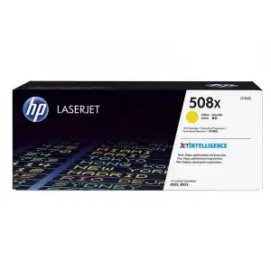 HP 508X Tóner Original Laserjet Alta Capacidad Amarillo