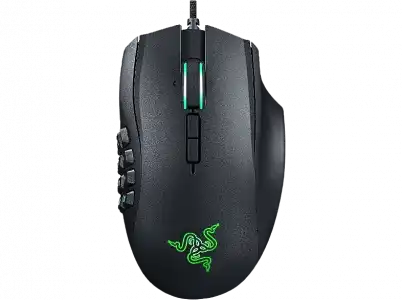 Ratón gaming - Razer Naga Trinity, 16000DPI, USB, Óptico, 19 botones personalizables, Negro y verde