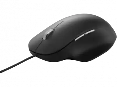 Ratón - Microsoft MS Ergonomic Mouse, USB, Sensor BlueTrack, Negro