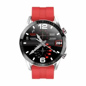 Reloj Men Wath Atom-silver (gel De Sílice Naranja)