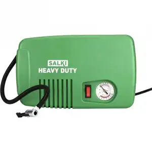 Salki Heavy Duty-AC 230V Compresor de Aire Mini con 4 Boquillas 368W 10L/min 125PSI