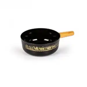 Stockli Olla De Fondue De Hierro Fundido Esmaltado 21 Cm Negro - 7421.14haa