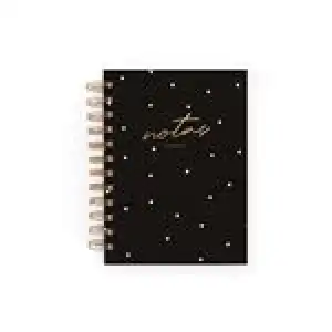 Cuaderno Charuca mini negro punteado