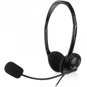 Ewent EW3567 Auriculares con Micrófono Negros