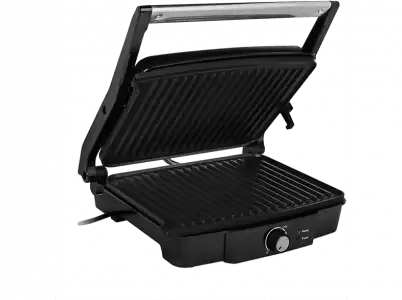 Grill - Tristar GR-2853, 2000 W, Antiadherente, 29 x 23 cm, Convertible a plancha