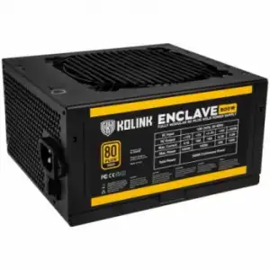 Kolink - Kl-g500fm Unidad De Fuente De Alimentación 500 W 20+4 Pin Atx Atx Negro