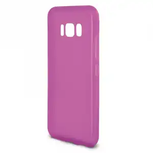 Ksix Flex Sense Funda Rosa con Aroma Chicle para Galaxy S8 Plus