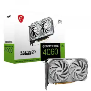 MSI GeForce RTX 4060 VENTUS 2X WHITE OC 8GB GDDR6 DLSS3