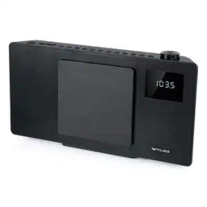 Muse M60bt Bt Cd/usb / Radio Despertador Cd Usb De Estantería