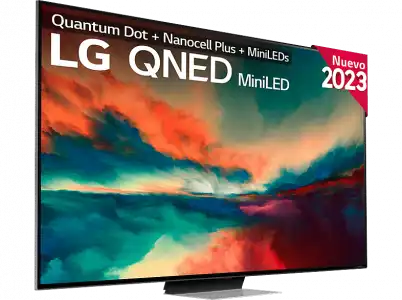 TV QNED Mini LED 75" - LG 75QNED866RE, UHD 4K, Procesador Inteligente α7 4K Gen6, Smart TV, DVB-T2 (H.265), Negro