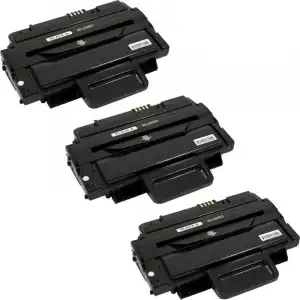 ZipZap Tóners Compatibles Samsung D2850B Negro Pack 3