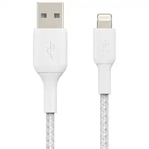 Belkin - Cable BOOST CHARGE Lightning A USB-A Blanco De 3 Metros