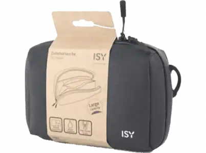 Bolsa - ISY ITB-1000-BK, Impermeable, Negro