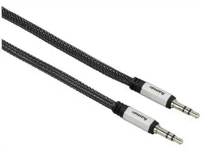 Cable audio - Hama 00056525, Jack 3.5 mm, Estéreo