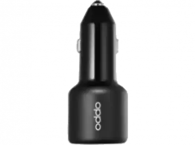 Cargador coche - Oppo SuperVooc, 80W, 2 puertos, Negro