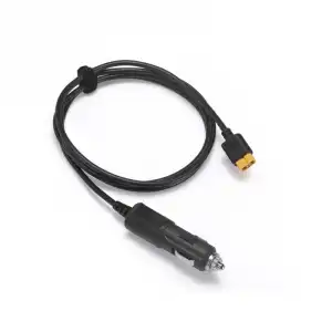 EcoFlow Cable de Carga para Coche con Conector XT60 1.5m Negro