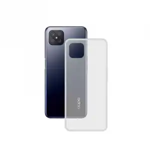 Ksix Flex Funda TPU Transparente para Oppo Reno4Z 5G