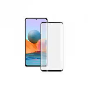 Mobile Tech Cristal Templado 9H Extreme 2.5D Borde Negro para Xiaomi Redmi Note 10 Pro/Pro Max