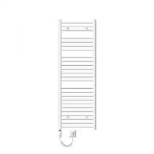 Radiador De Baño Eléctrico Con Resistencia 1200w 500x1500 Mm Blanco