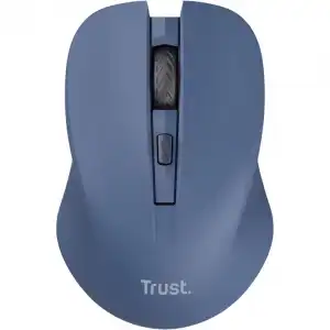 Trust Mydo Silent Wireless Ratón Inalámbrico 1800 DPI Azul