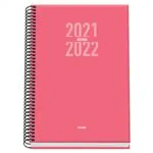 Agenda escolar Sigma 2021-2022 Dohe A5 semana vista rosa