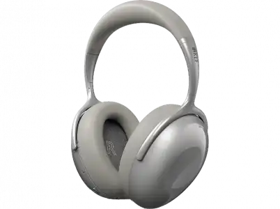 Auriculares inalámbricos - KEF Mu7, Bluetooth 5.1, Hasta 40hs de autonomía, Cancelación activa ruido, Silver Grey