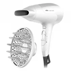 Braun Satin Hair 3 HD 385 Secador de Pelo 2000 W Blanco