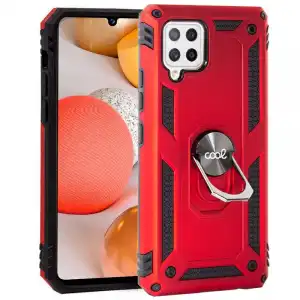 Cool Funda Hard Roja con Anilla para Samsung A426 Galaxy A42 5G