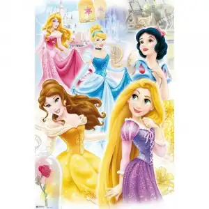 Erik Maxi Póster Disney Princesas Grupo 91.5x61cm