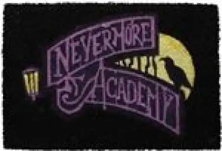 Felpudo Miércoles Nevermore Academy 60 x 40