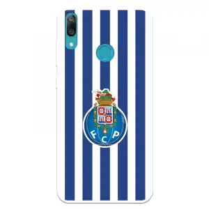 Funda Para Huawei Y7 2019 Del Fútbol Club Oporto Escudo Rayas - Licencia Oficial Fútbol Club Oporto