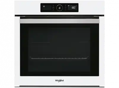 Horno - Whirlpool AKZ9 6290 WH, Multifunción, Pirolítico, 73 l, 59.5 cm, Display LED, Bloqueo seguridad, Blanco