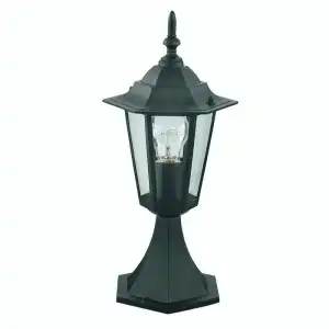 Luxform Orlando Farola de Sobremuro 60W E27 Negra