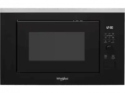 Microondas - Whirlpool WMF250G, 900W, 25 L, Grill, 7 Niveles, Negro