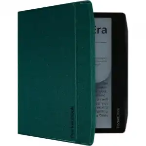 Pocketbook HN-QI-PU-700-FG-WW Funda Verde con Cargador para Ebook de 7"