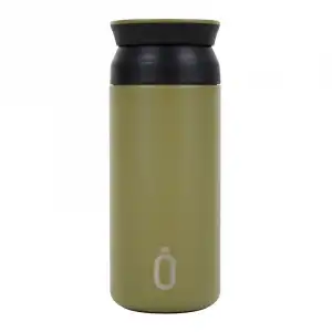 Runbott Café Vaso Térmico 350ml en Acero Inoxidable con Interior Cerámico Laurel