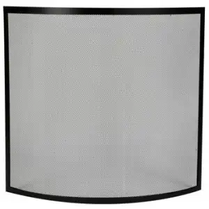 Salvachispas Para Chimenea Negro 66x61 Cm Perel