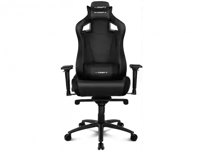 Silla gaming - Drift DR500B, Reposabrazos 4D, Cojín cervical y lumbar, Reclinable, Giratorio