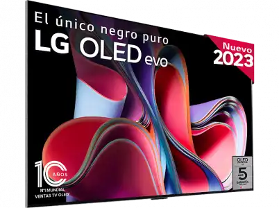 TV OLED 83" - LG OLED83G36LA, 4K, Inteligente α9 4K Gen6, Smart TV, DVB-T2, Plata satinado