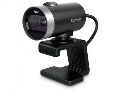 Webcam - Microsoft LifeCam Cinema, 720p HD, Micrófono integrado, Negro