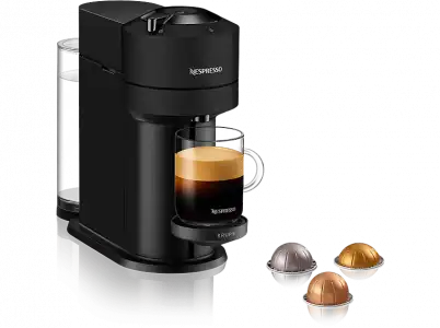 Cafetera de cápsulas - Nespresso® Krups Vertuo XN910N, 1500 W, 1.1 l, Wi-Fi, Bluetooth, Negro