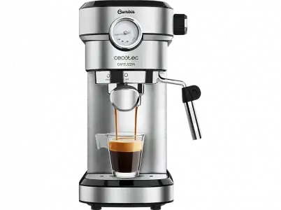 Cafetera express - Cecotec Cafelizzia 790 Steel Pro, 20 bar, 1350 W, Sistema Thermoblock, Inox