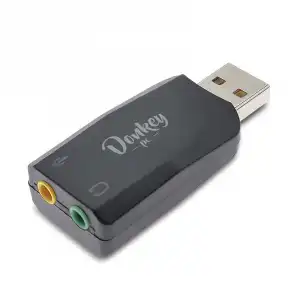 Donkey Pc DONKUSB51 Tarjeta de Sonido Externa 5.1 USB