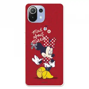 Funda Oficial de Disney Minnie Mad About para Xiaomi Mi 11 Lite