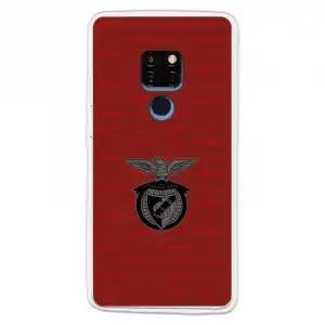 Funda Para Huawei Mate 20 Del Escudo Fondo Granate - Licencia Oficial Benfica