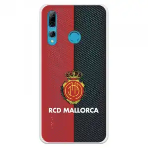 Funda Para Huawei P Smart Plus 2019 Del Mallorca Rcd Mallorca Diagonales Transparente - Licencia Oficial Rcd Mallorca