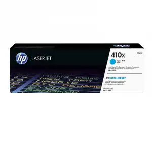 HP 410X Tóner Original Laserjet Alta Capacidad Cian