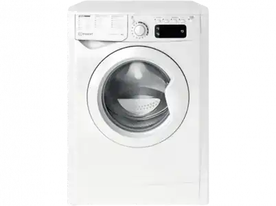 Lavadora carga frontal - Indesit EWE 81284 W SPT N, 8 kg, 1200 rpm, Extra Wash, Blanco